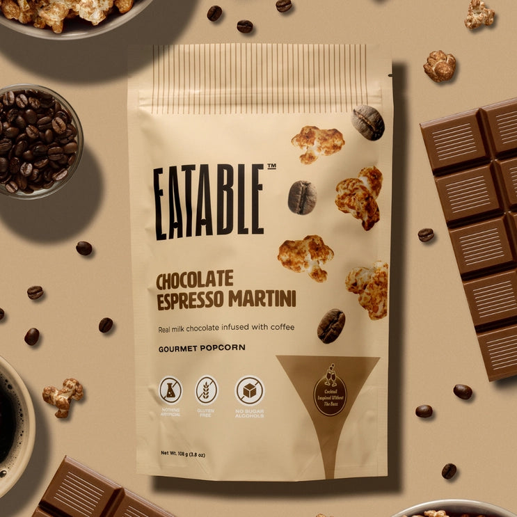 EATABLE Chocolate Espresso Martini Popcorn