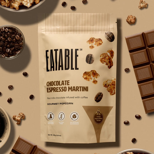 EATABLE Chocolate Espresso Martini Popcorn
