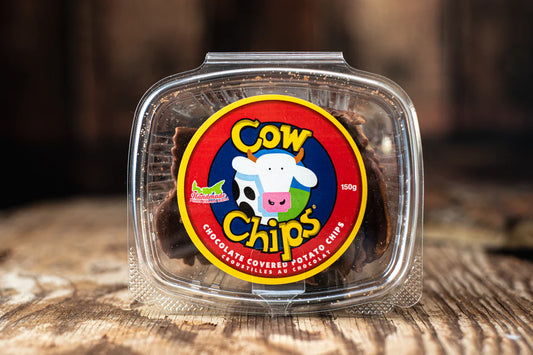 COWS CHIPS- Chocolate Covered Chips- Charlottetown, PEI