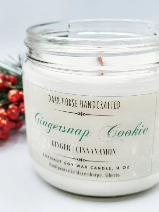 Gingersnap Christmas Candle