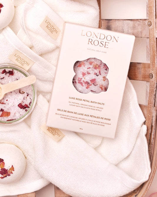 LUXE Rose Petal Bath Salts