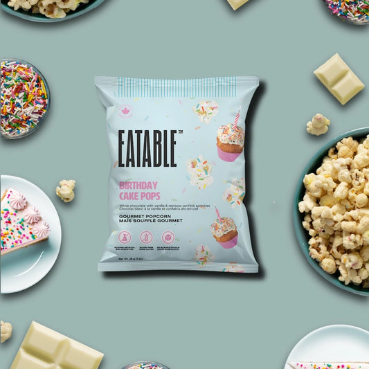 EATABLE Birthday Cake Popcorn- Vaughan, Ontario